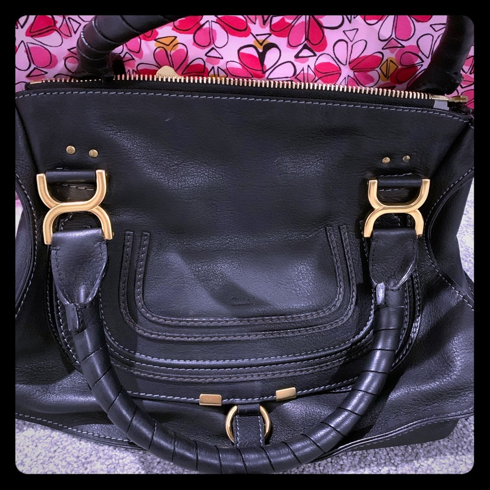 Authentic Chloe Marcie Satchel Bag